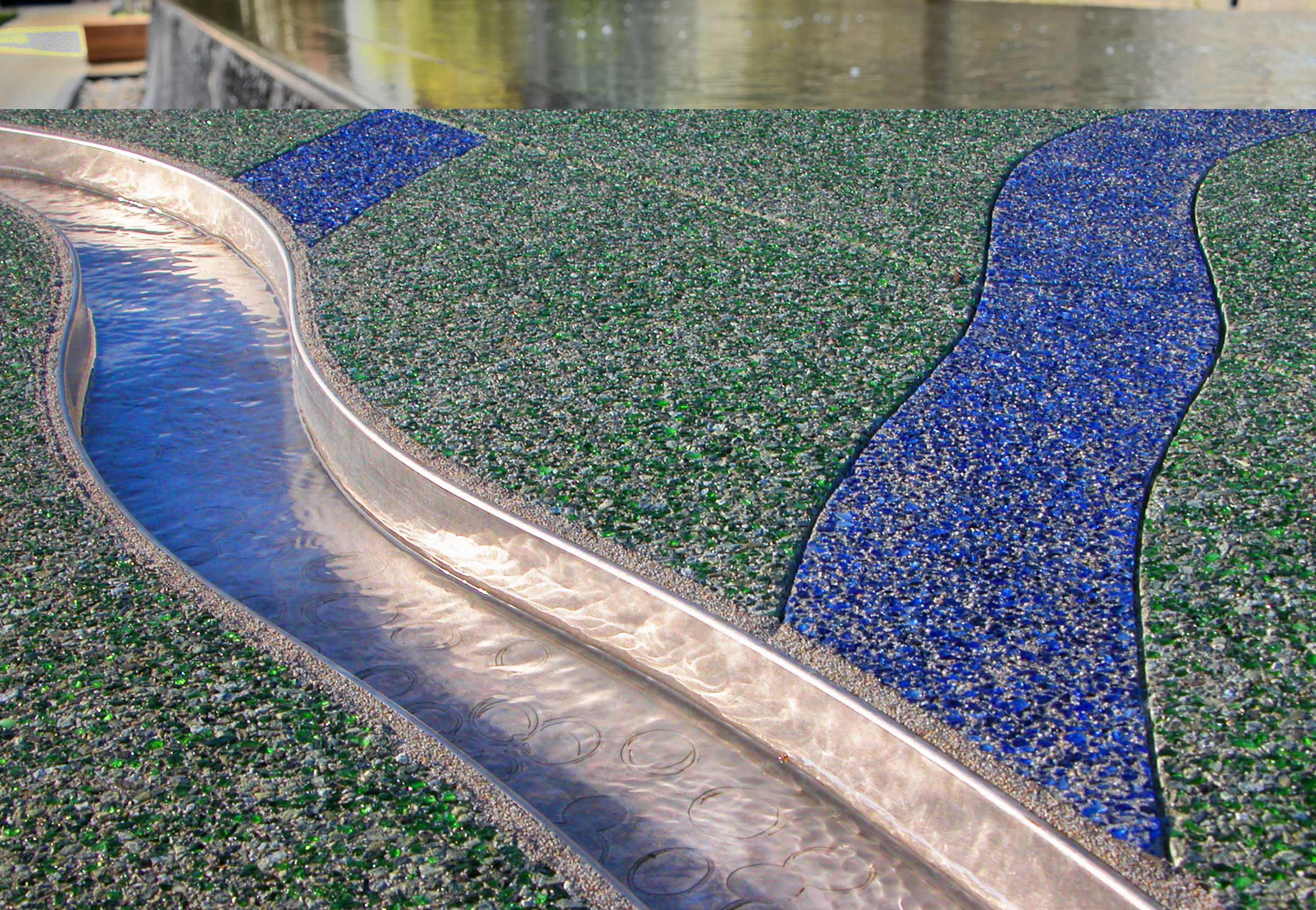 Waterway and Mosaic Install Medium